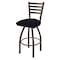 Holland Bar Stool Co 30" Swivel Bar Stool, Bronze Finish, Canter Twilight Seat 41030BZ002 - alternate 1